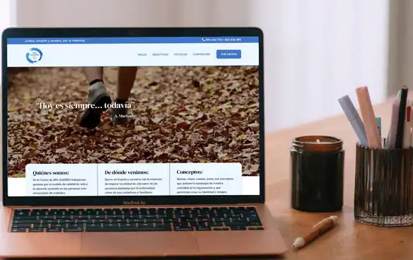 La Junta de Gestión de AFA Guardo Visualiza la web