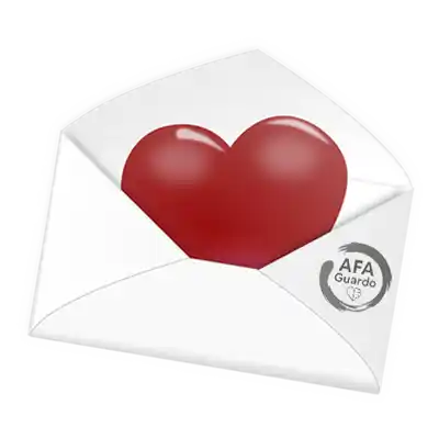 AFA Guardo, logotipo corazón del equipo multidisciplinar.