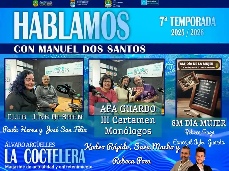 AFA Guardo en "La Coctelera" de Radio Guardo